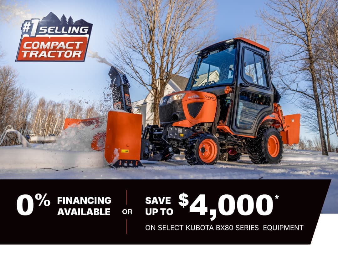 Save on Select BX80 Series Tractors